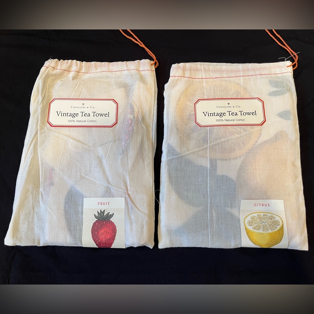 Cavallini & Co vintage tea towels